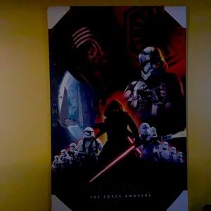 Star Wars hard poster